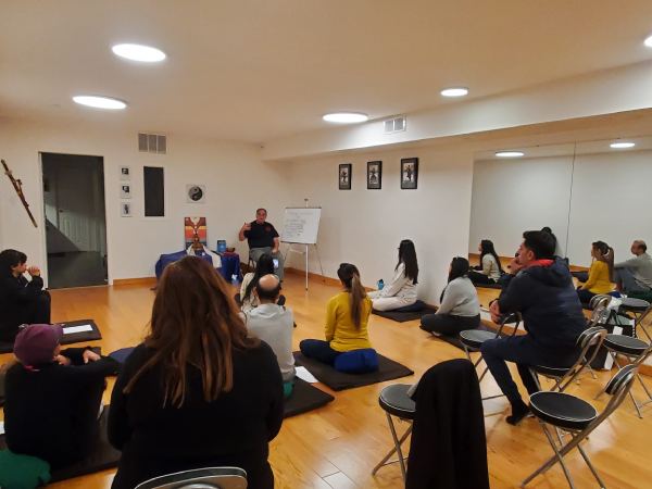 Group of people in a seminar